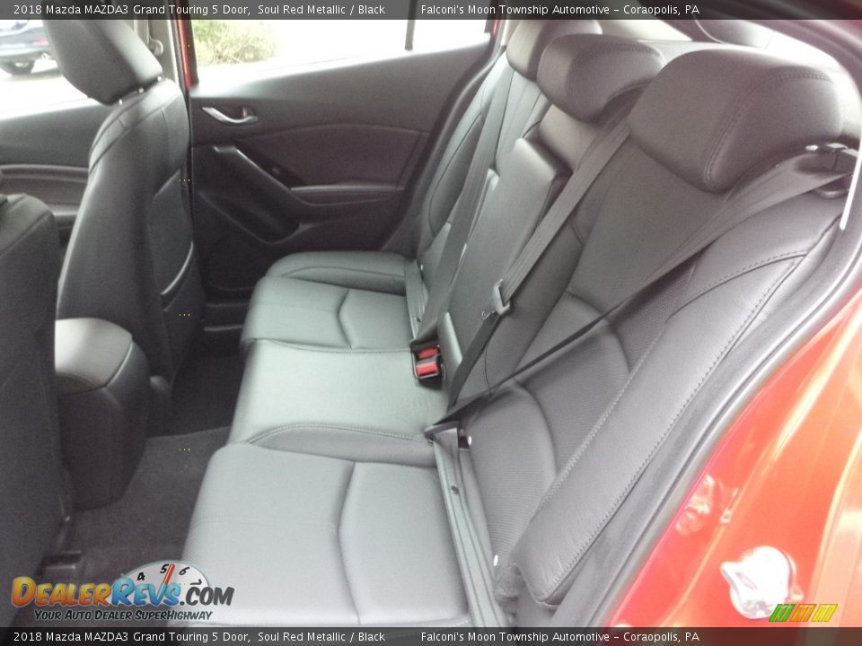 Rear Seat of 2018 Mazda MAZDA3 Grand Touring 5 Door Photo #8