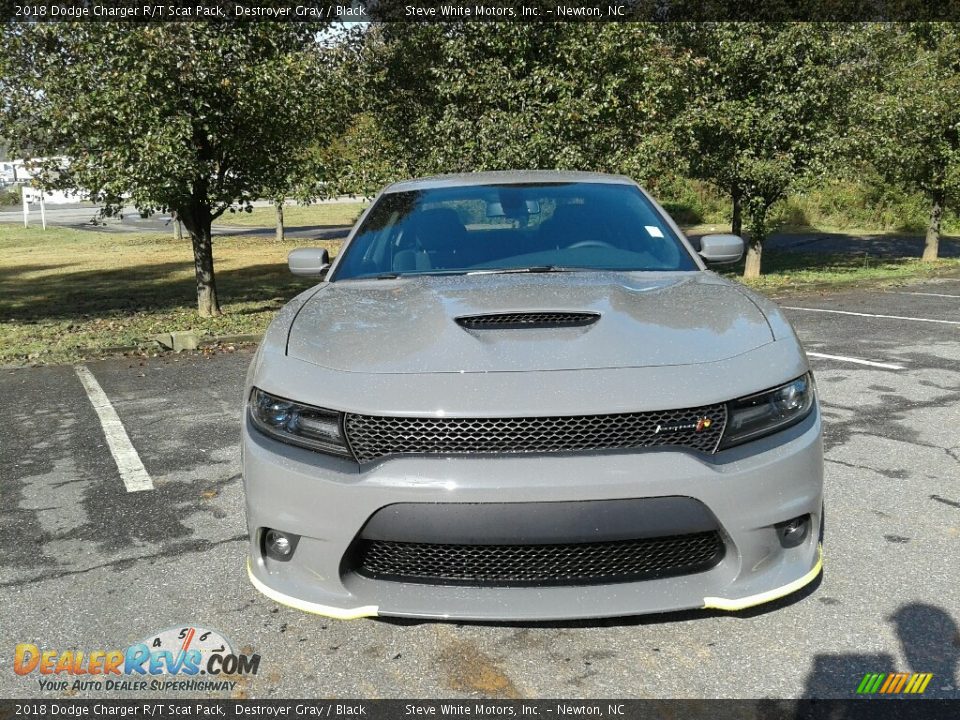 2018 Dodge Charger R/T Scat Pack Destroyer Gray / Black Photo #3