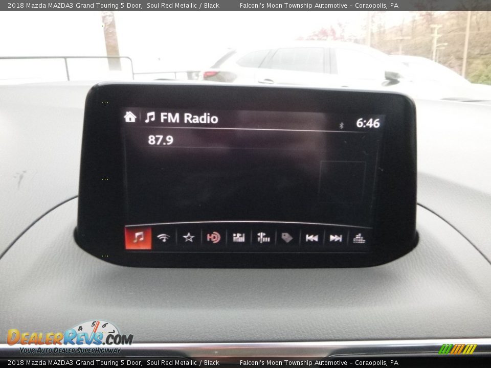 2018 Mazda MAZDA3 Grand Touring 5 Door Soul Red Metallic / Black Photo #14