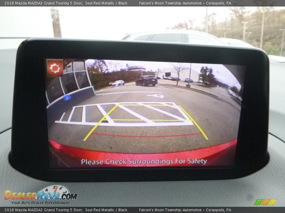 2018 Mazda MAZDA3 Grand Touring 5 Door Soul Red Metallic / Black Photo #15