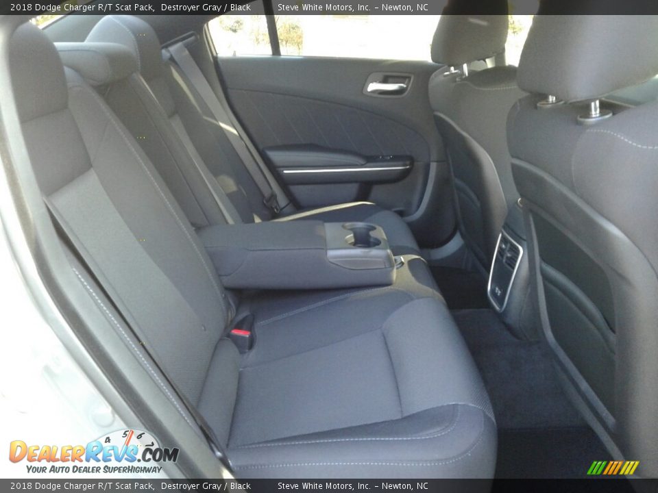 2018 Dodge Charger R/T Scat Pack Destroyer Gray / Black Photo #12