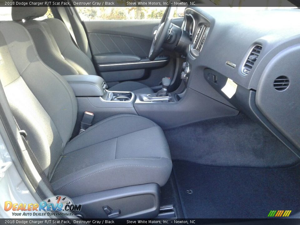 2018 Dodge Charger R/T Scat Pack Destroyer Gray / Black Photo #13