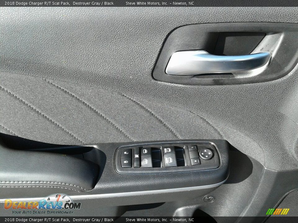 2018 Dodge Charger R/T Scat Pack Destroyer Gray / Black Photo #14