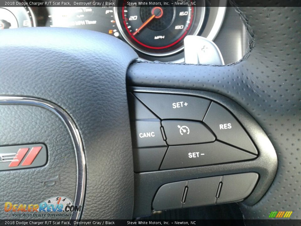 2018 Dodge Charger R/T Scat Pack Destroyer Gray / Black Photo #17
