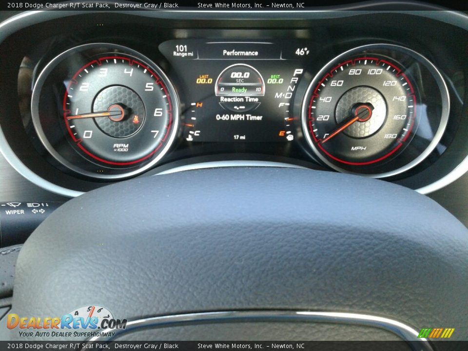 2018 Dodge Charger R/T Scat Pack Destroyer Gray / Black Photo #18