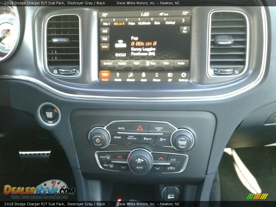 2018 Dodge Charger R/T Scat Pack Destroyer Gray / Black Photo #19