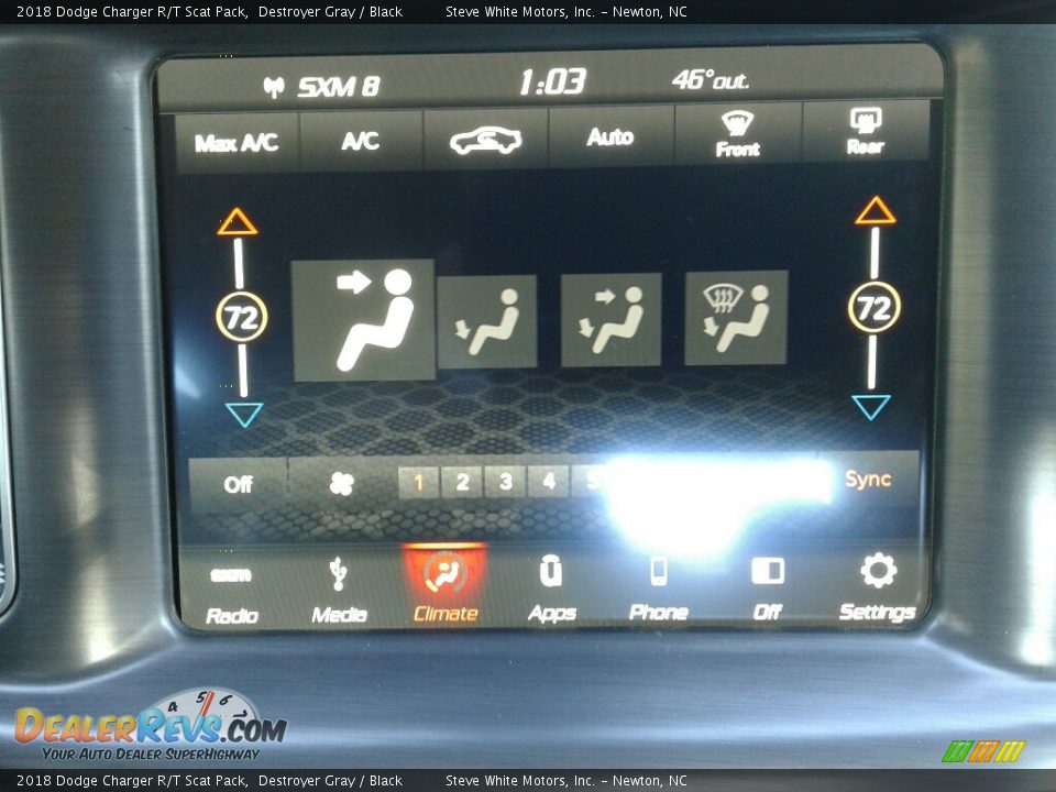 2018 Dodge Charger R/T Scat Pack Destroyer Gray / Black Photo #22