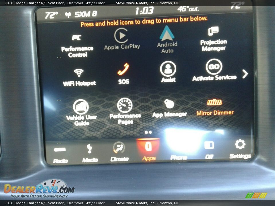 2018 Dodge Charger R/T Scat Pack Destroyer Gray / Black Photo #23