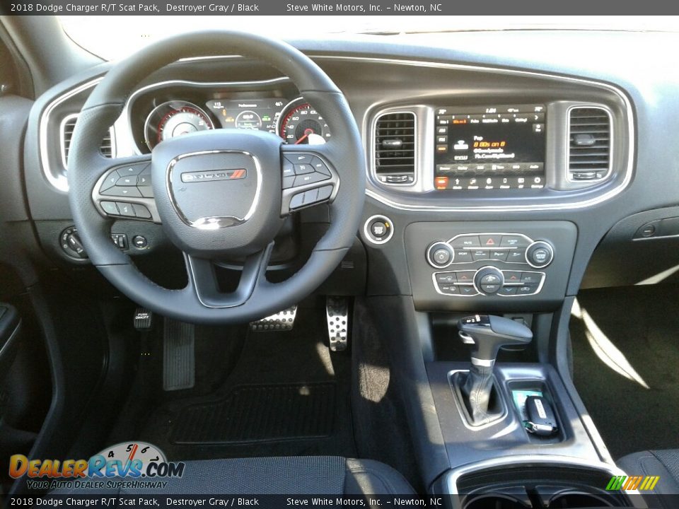 2018 Dodge Charger R/T Scat Pack Destroyer Gray / Black Photo #27