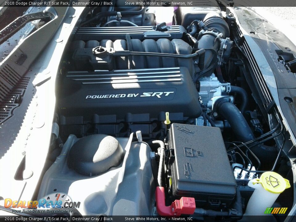 2018 Dodge Charger R/T Scat Pack Destroyer Gray / Black Photo #28