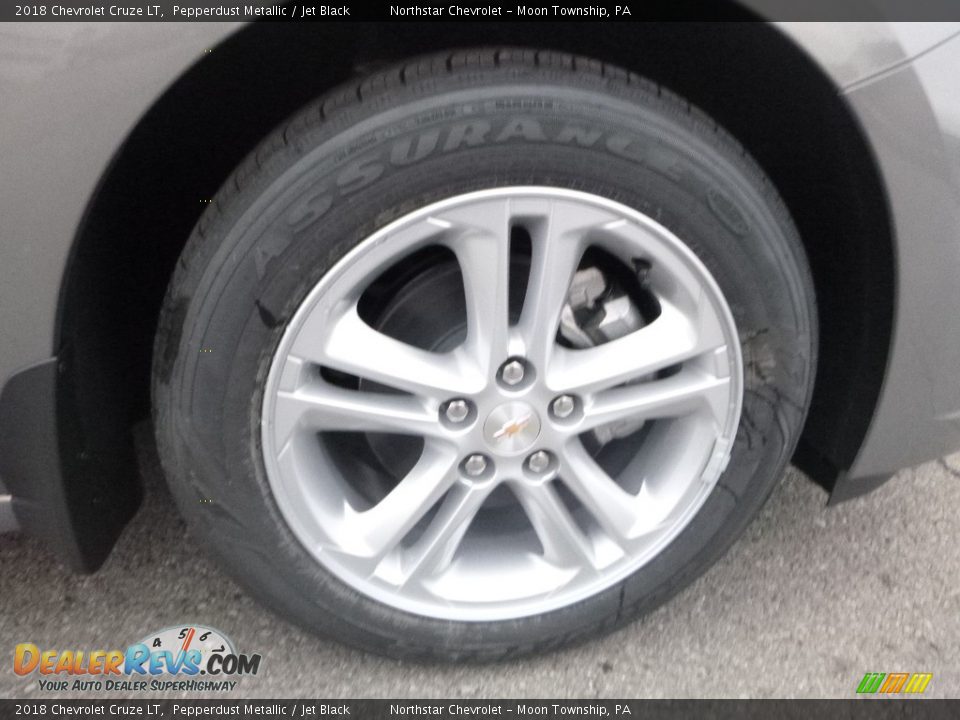 2018 Chevrolet Cruze LT Pepperdust Metallic / Jet Black Photo #9