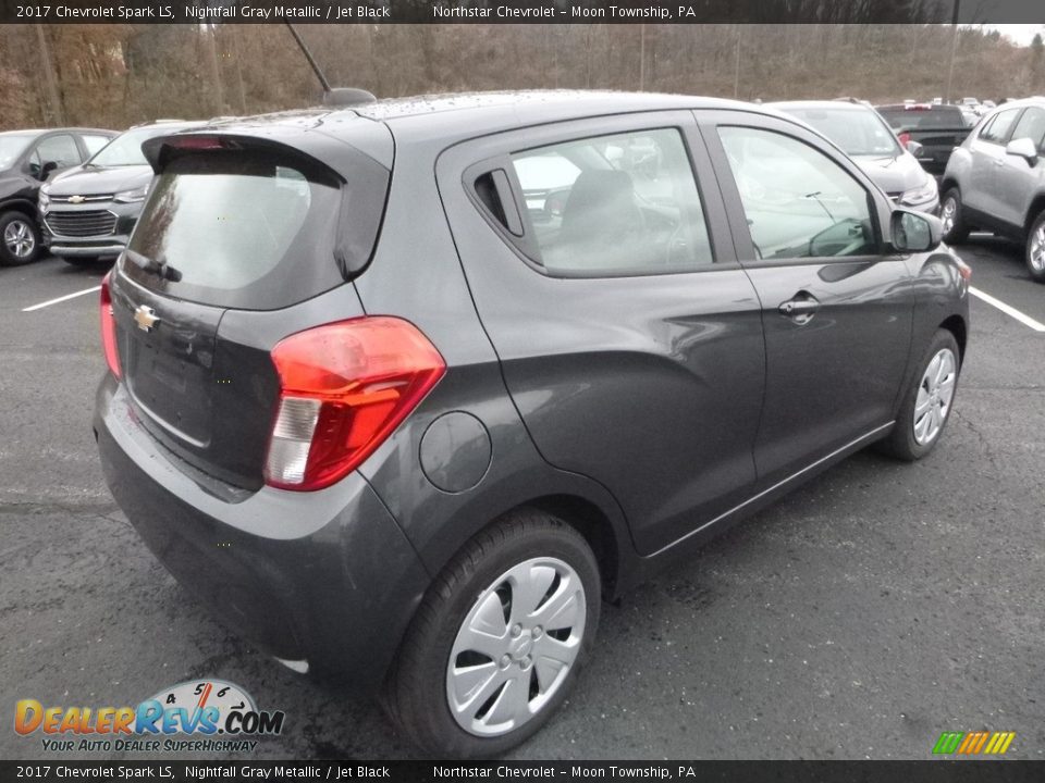 2017 Chevrolet Spark LS Nightfall Gray Metallic / Jet Black Photo #5
