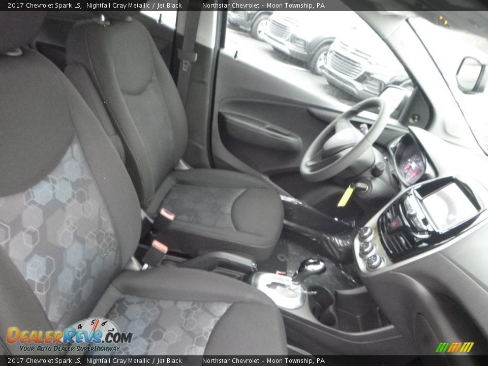 2017 Chevrolet Spark LS Nightfall Gray Metallic / Jet Black Photo #10