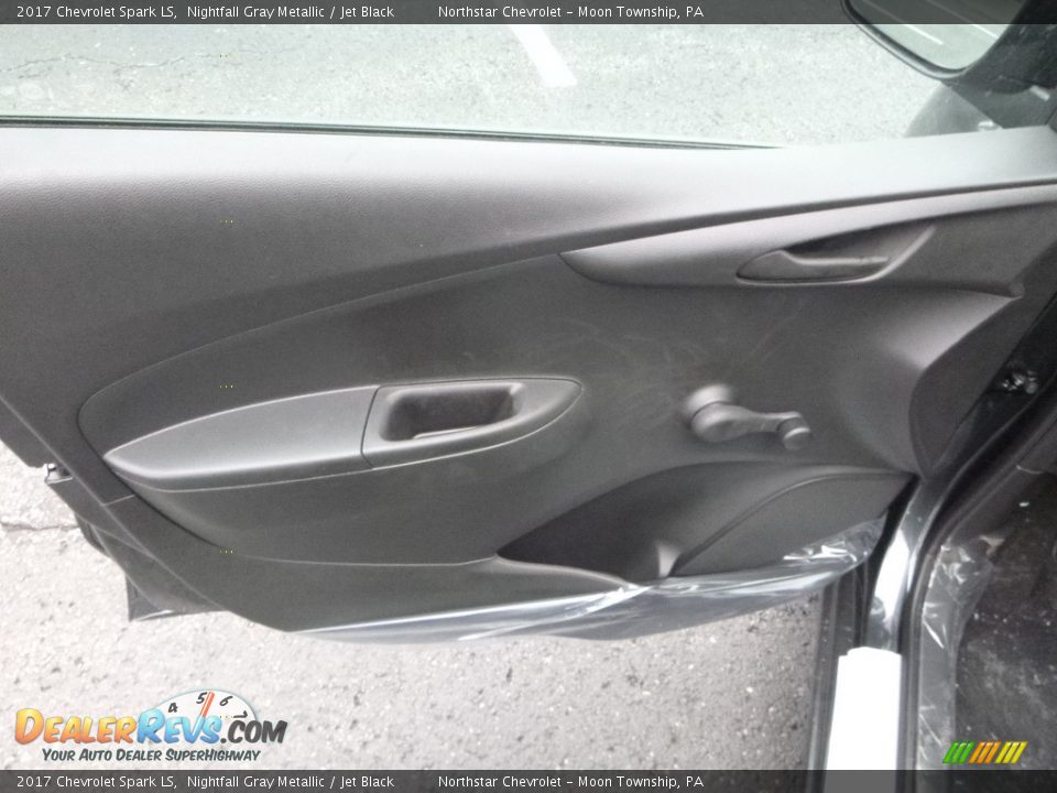 2017 Chevrolet Spark LS Nightfall Gray Metallic / Jet Black Photo #13