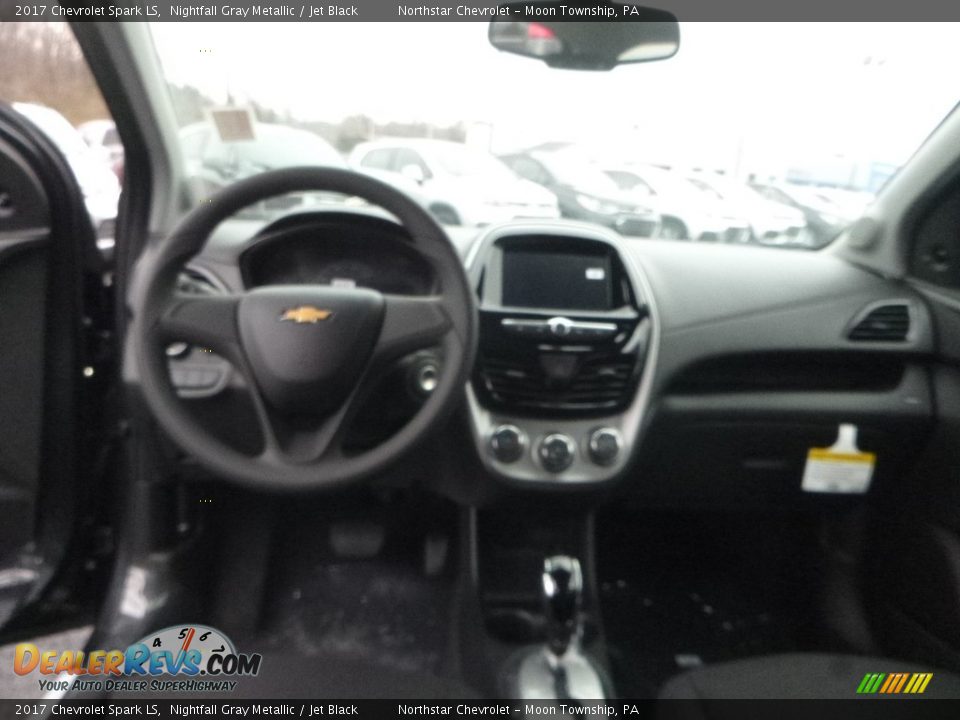 2017 Chevrolet Spark LS Nightfall Gray Metallic / Jet Black Photo #14