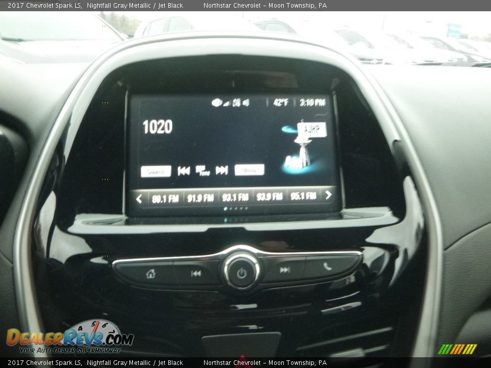 2017 Chevrolet Spark LS Nightfall Gray Metallic / Jet Black Photo #17