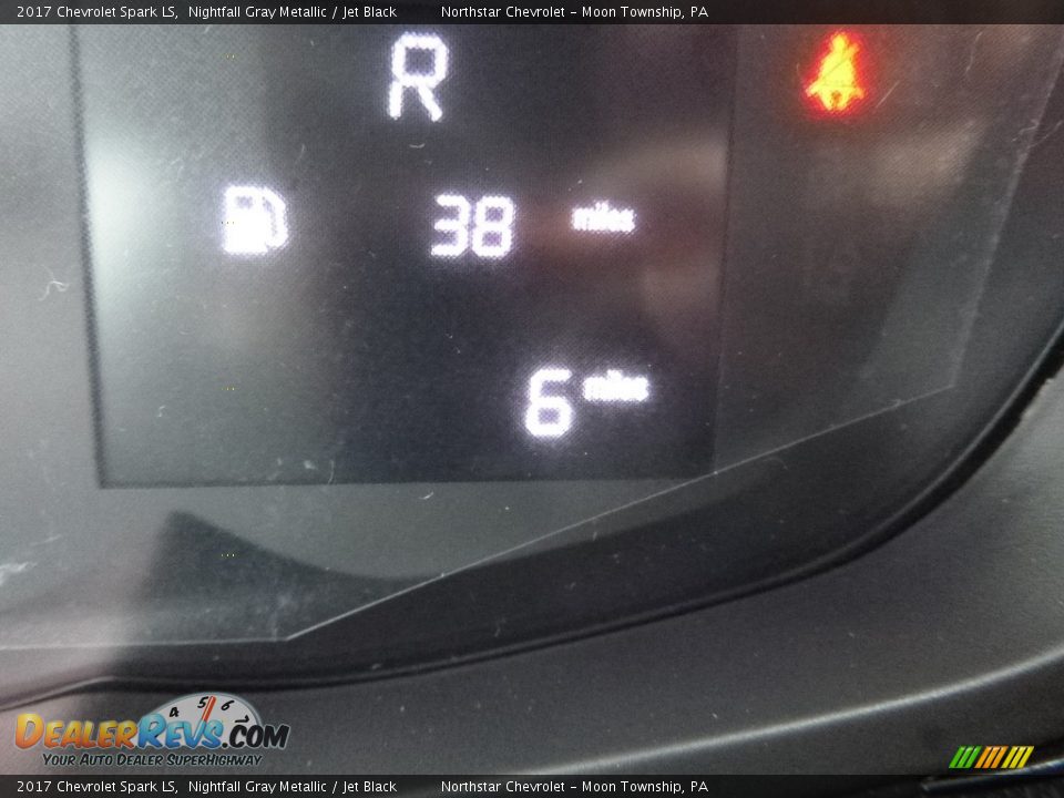 2017 Chevrolet Spark LS Nightfall Gray Metallic / Jet Black Photo #19
