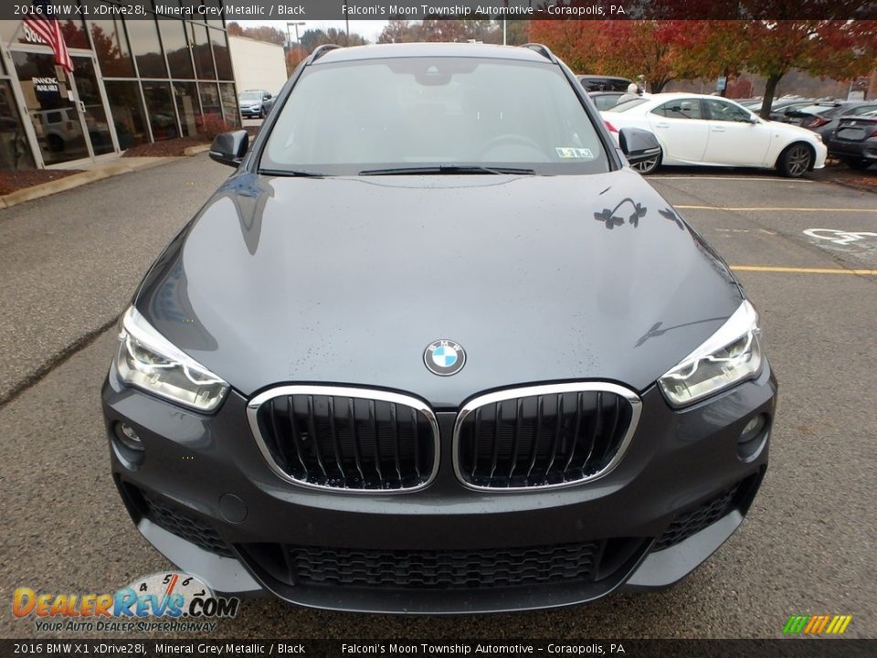 2016 BMW X1 xDrive28i Mineral Grey Metallic / Black Photo #8