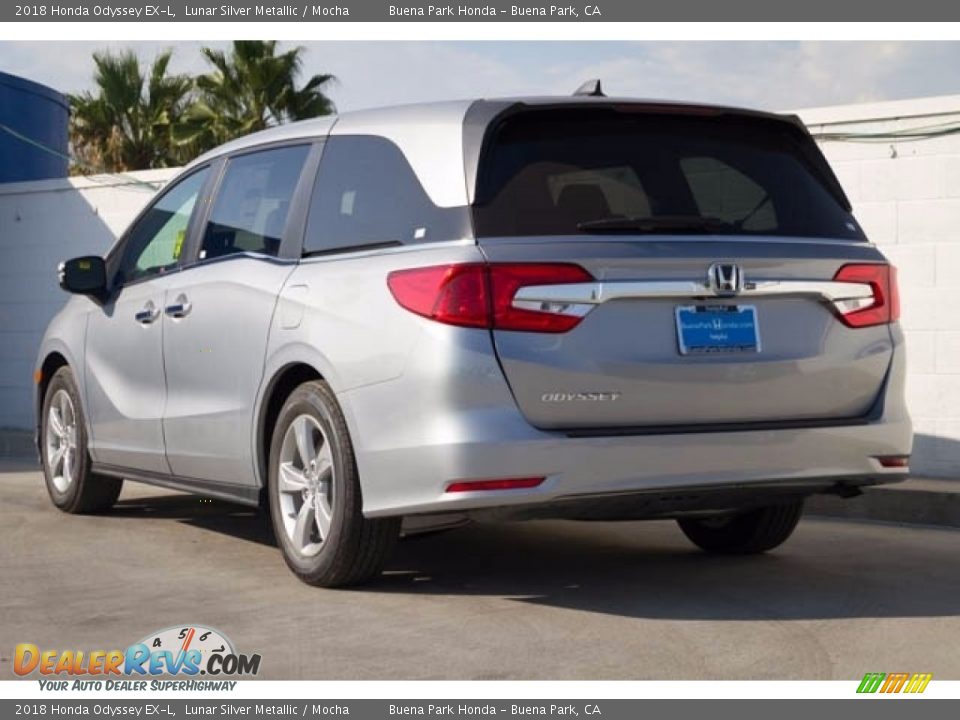 2018 Honda Odyssey EX-L Lunar Silver Metallic / Mocha Photo #2