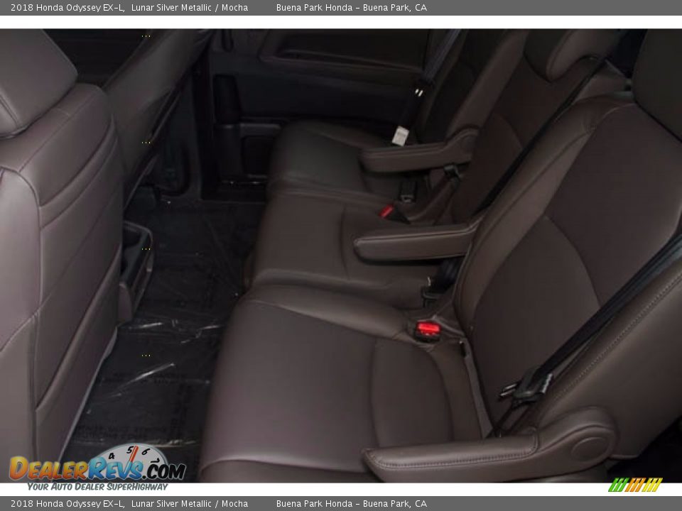 2018 Honda Odyssey EX-L Lunar Silver Metallic / Mocha Photo #11