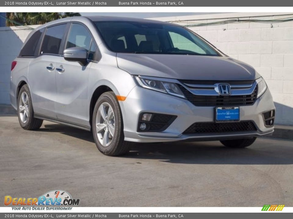 2018 Honda Odyssey EX-L Lunar Silver Metallic / Mocha Photo #1