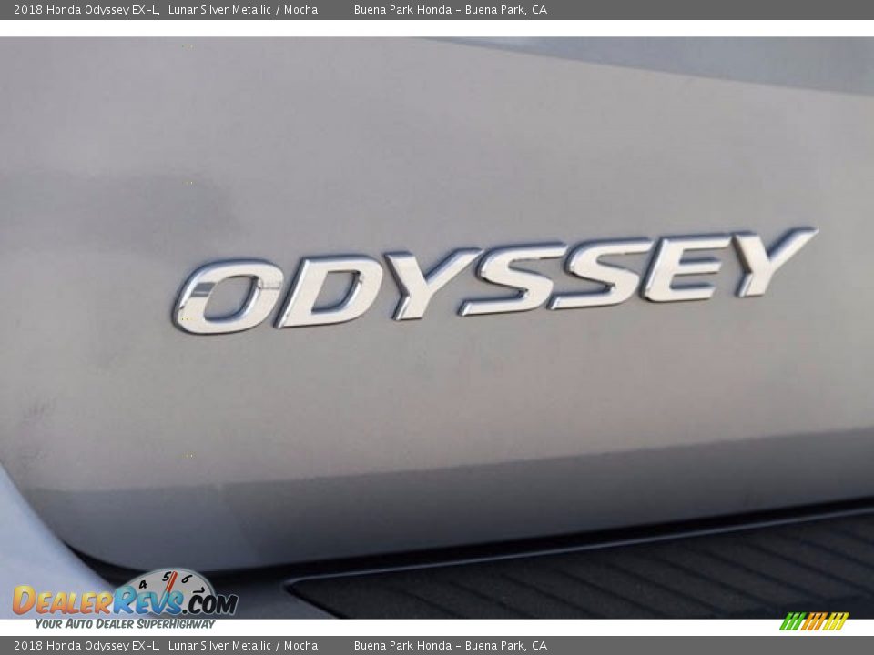 2018 Honda Odyssey EX-L Lunar Silver Metallic / Mocha Photo #3