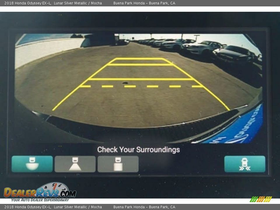 2018 Honda Odyssey EX-L Lunar Silver Metallic / Mocha Photo #6