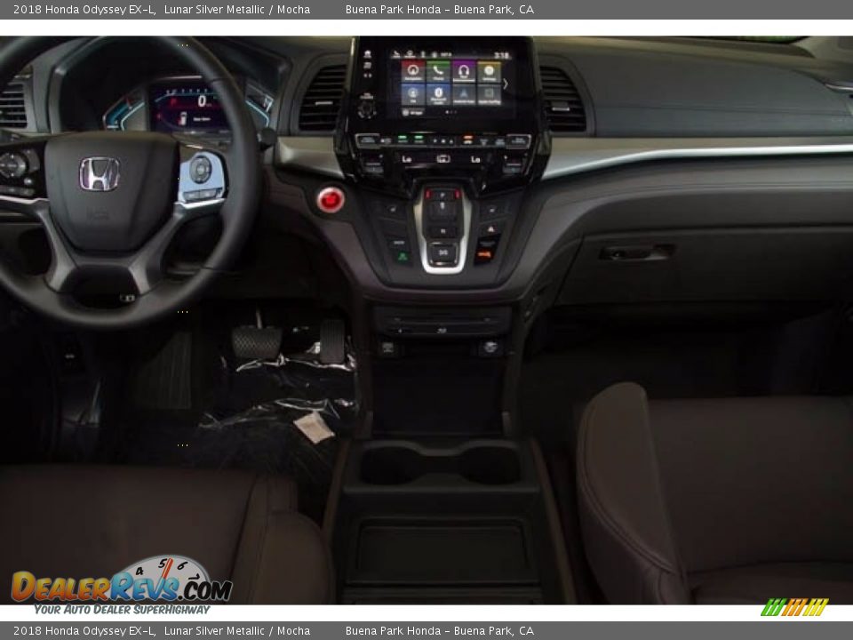 2018 Honda Odyssey EX-L Lunar Silver Metallic / Mocha Photo #14