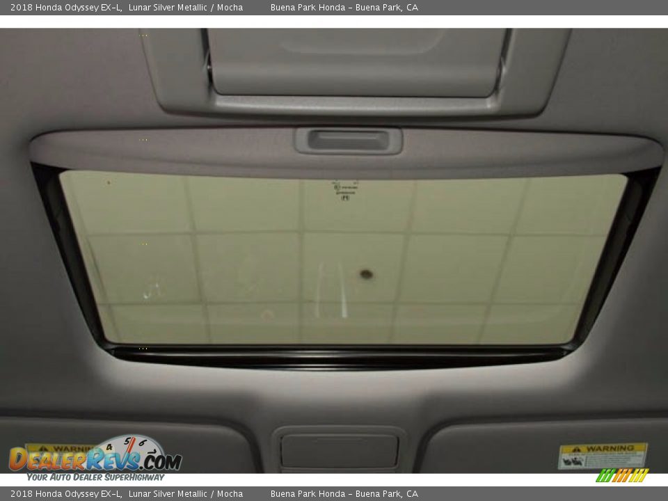 2018 Honda Odyssey EX-L Lunar Silver Metallic / Mocha Photo #15