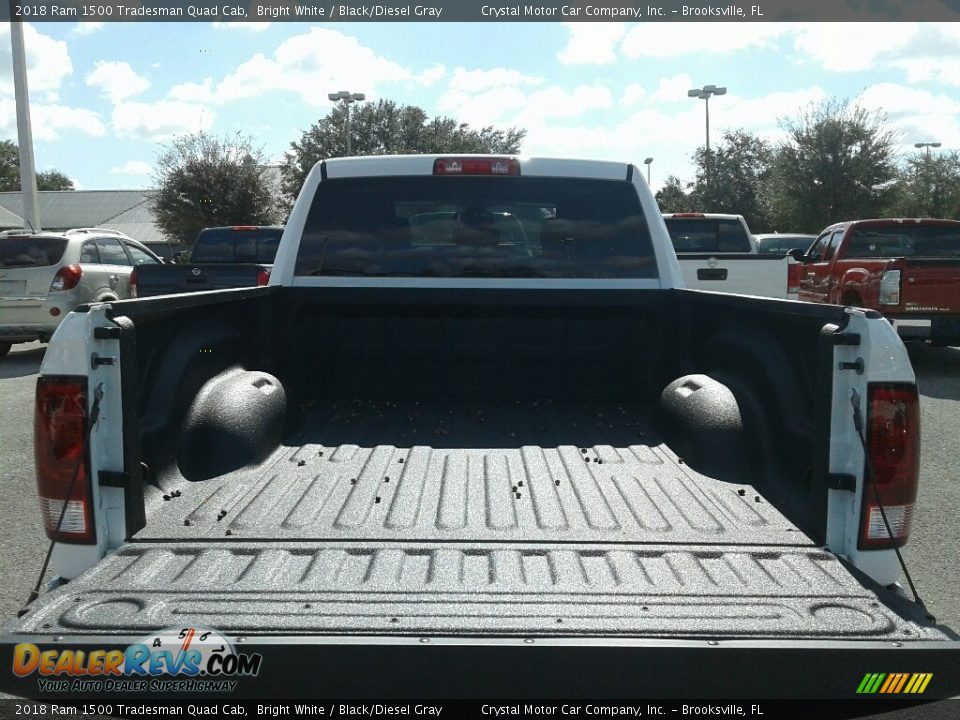 2018 Ram 1500 Tradesman Quad Cab Bright White / Black/Diesel Gray Photo #19