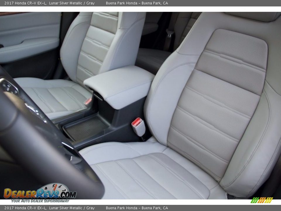 2017 Honda CR-V EX-L Lunar Silver Metallic / Gray Photo #9