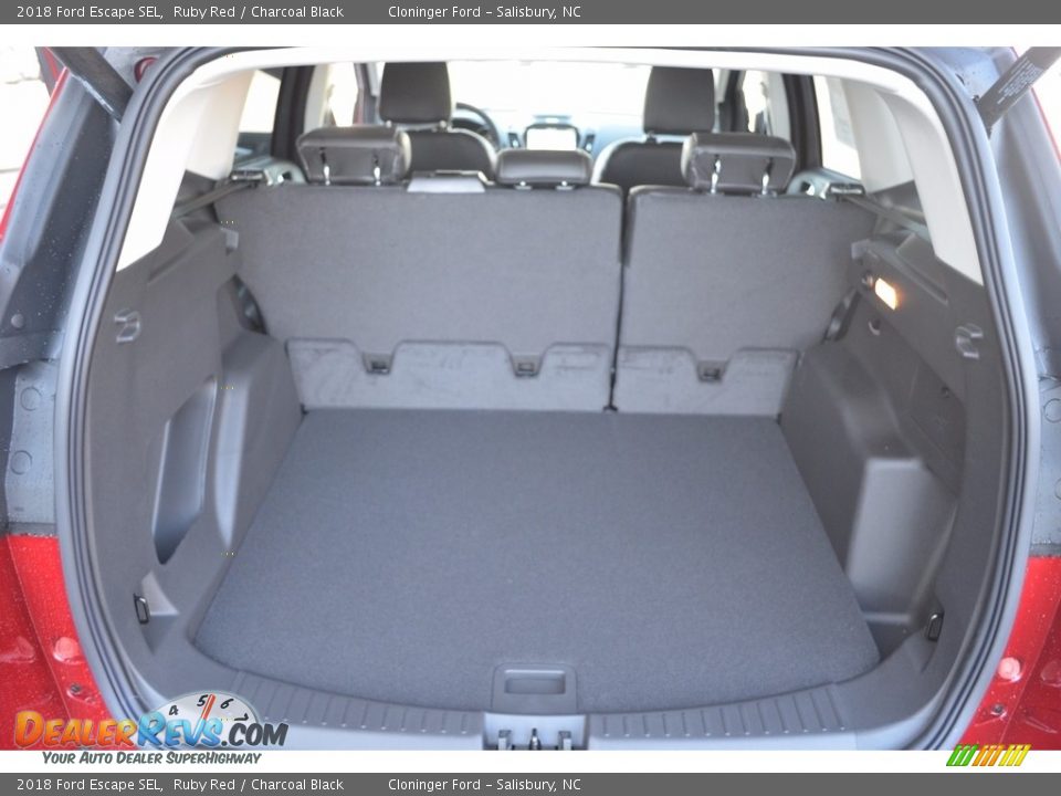 2018 Ford Escape SEL Ruby Red / Charcoal Black Photo #9
