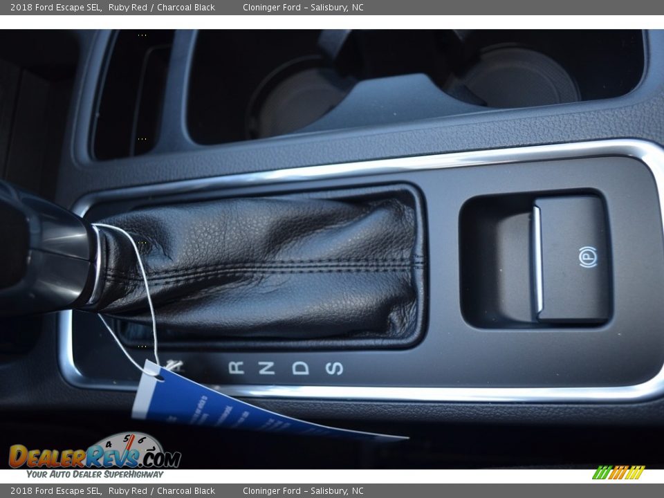 2018 Ford Escape SEL Ruby Red / Charcoal Black Photo #17