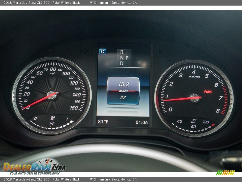 2018 Mercedes-Benz GLC 300 Polar White / Black Photo #7