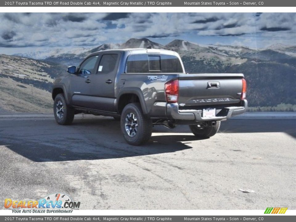 2017 Toyota Tacoma TRD Off Road Double Cab 4x4 Magnetic Gray Metallic / TRD Graphite Photo #3