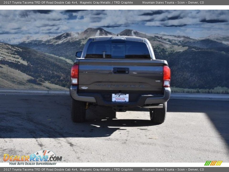 2017 Toyota Tacoma TRD Off Road Double Cab 4x4 Magnetic Gray Metallic / TRD Graphite Photo #4