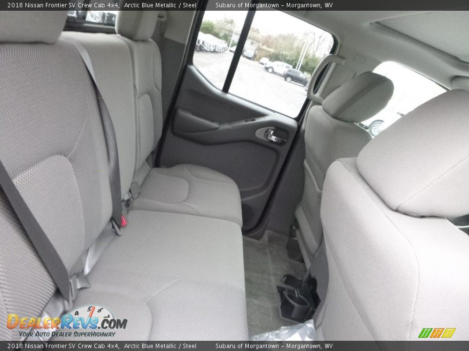Rear Seat of 2018 Nissan Frontier SV Crew Cab 4x4 Photo #12