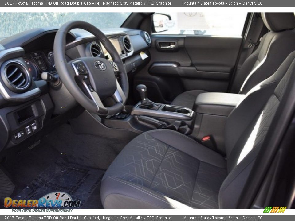 2017 Toyota Tacoma TRD Off Road Double Cab 4x4 Magnetic Gray Metallic / TRD Graphite Photo #5