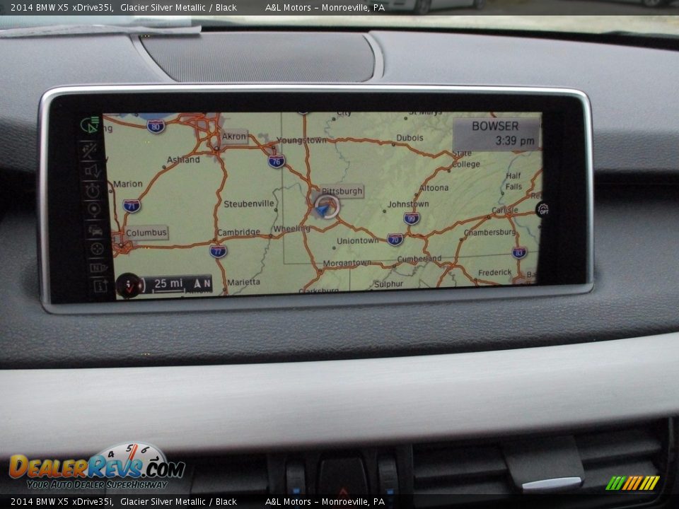 2014 BMW X5 xDrive35i Glacier Silver Metallic / Black Photo #16