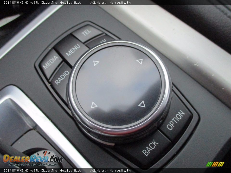 2014 BMW X5 xDrive35i Glacier Silver Metallic / Black Photo #18