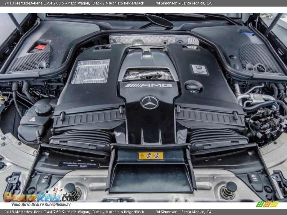 2018 Mercedes-Benz E AMG 63 S 4Matic Wagon 4.0 Liter AMG biturbo DOHC 32-Valve VVT V8 Engine Photo #9