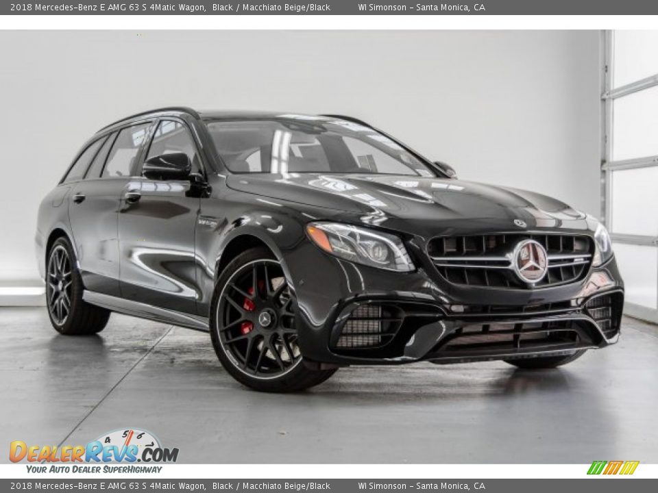 Front 3/4 View of 2018 Mercedes-Benz E AMG 63 S 4Matic Wagon Photo #12