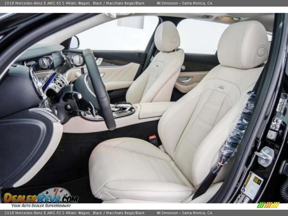 Front Seat of 2018 Mercedes-Benz E AMG 63 S 4Matic Wagon Photo #15
