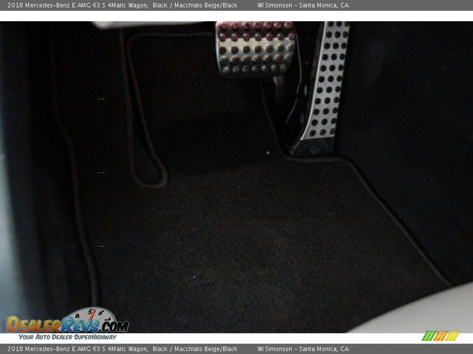 2018 Mercedes-Benz E AMG 63 S 4Matic Wagon Black / Macchiato Beige/Black Photo #23