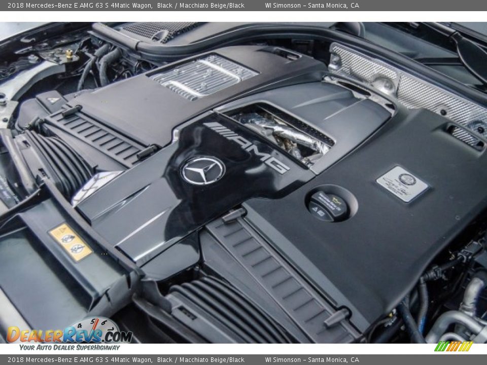 2018 Mercedes-Benz E AMG 63 S 4Matic Wagon 4.0 Liter AMG biturbo DOHC 32-Valve VVT V8 Engine Photo #30