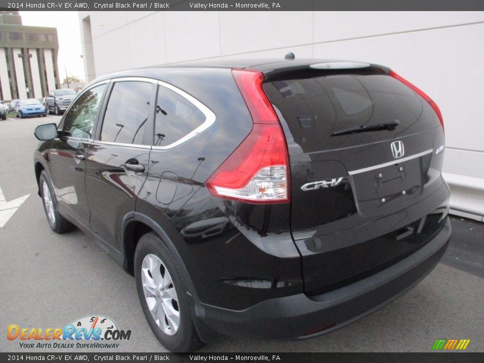 2014 Honda CR-V EX AWD Crystal Black Pearl / Black Photo #3