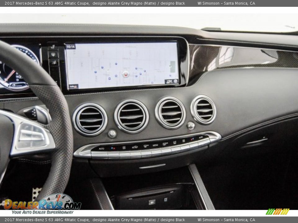 2017 Mercedes-Benz S 63 AMG 4Matic Coupe designo Alanite Grey Magno (Matte) / designo Black Photo #5