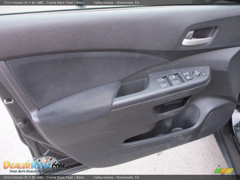 2014 Honda CR-V EX AWD Crystal Black Pearl / Black Photo #10