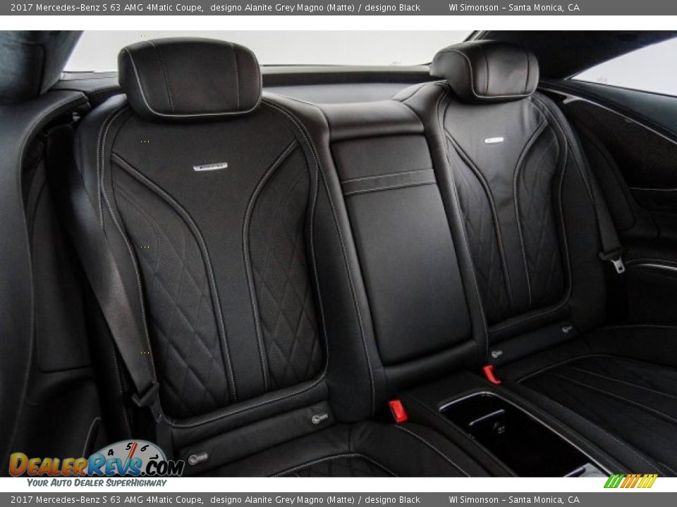 2017 Mercedes-Benz S 63 AMG 4Matic Coupe designo Alanite Grey Magno (Matte) / designo Black Photo #14
