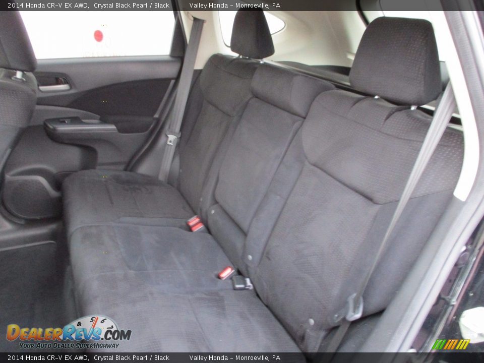 2014 Honda CR-V EX AWD Crystal Black Pearl / Black Photo #13